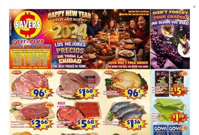 Savers Cost Plus (TX) Weekly Ad Flyer Specials December 27 to January 2, 2024