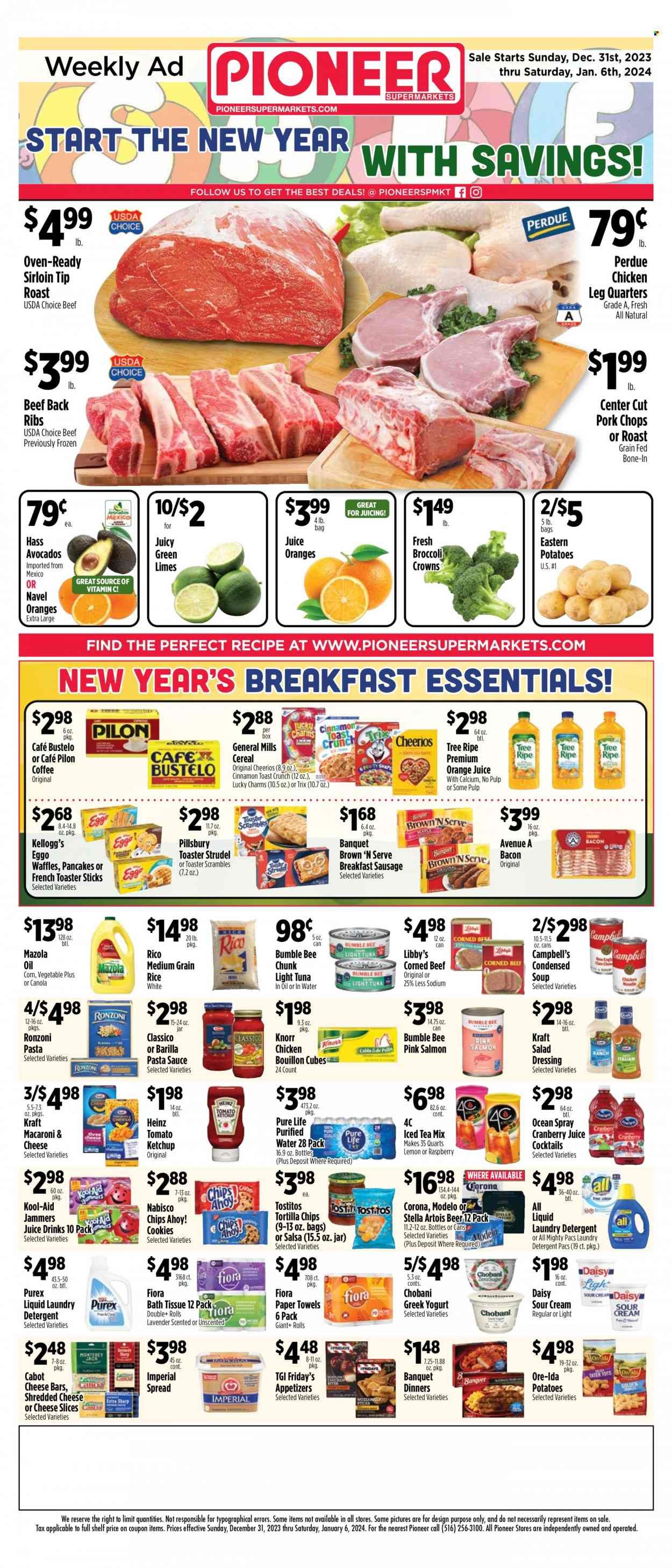 Pioneer Supermarkets (NJ, NY) Weekly Ad Flyer Specials December 31 to January 6, 2024
