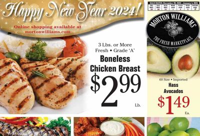 Morton Williams (NY) Weekly Ad Flyer Specials December 29 to January 4, 2024