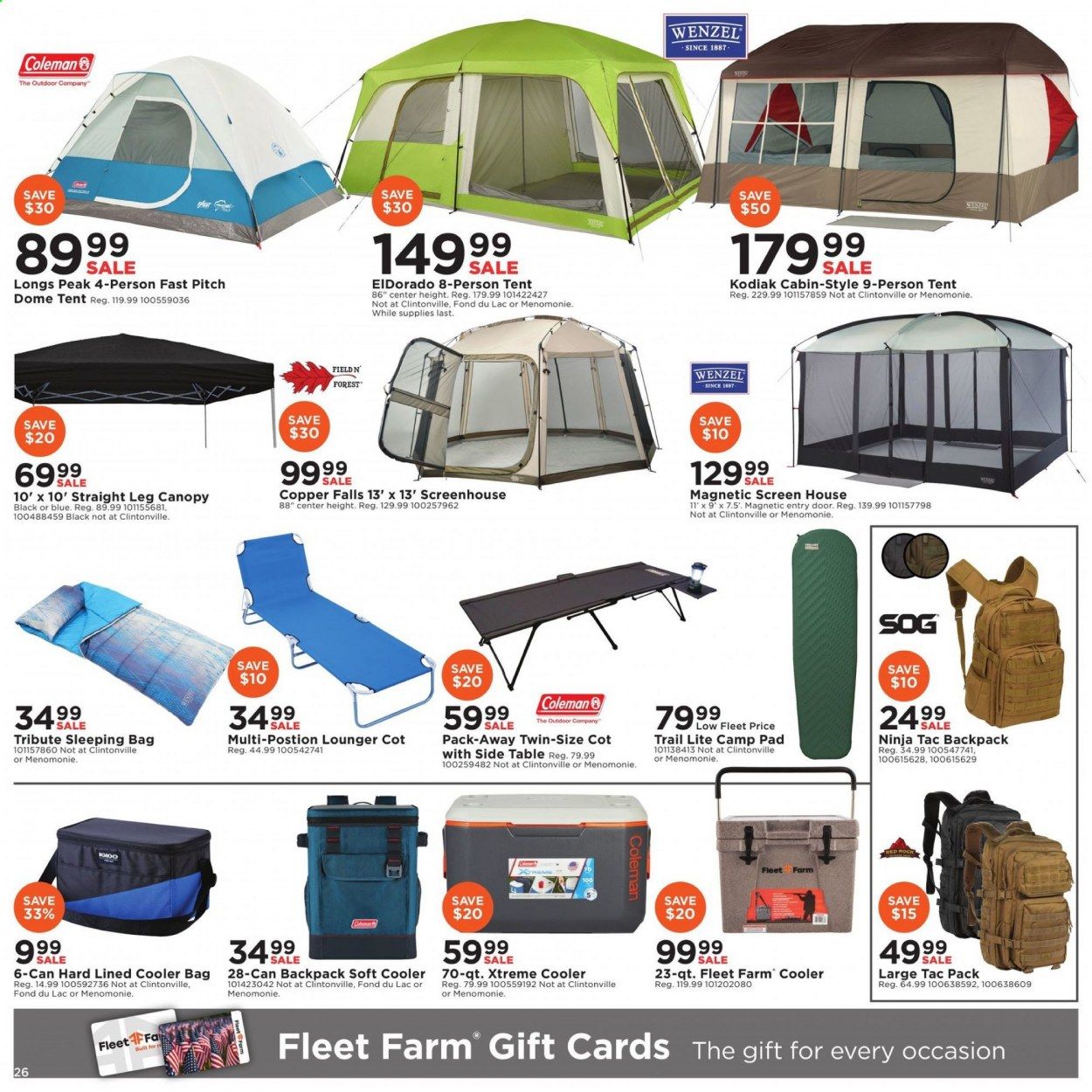 Fleet Farm Weekly Ad & Flyer May 22 to 30