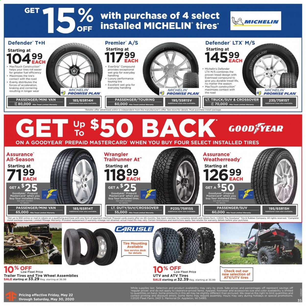 Fleet Farm Weekly Ad & Flyer May 22 to 30