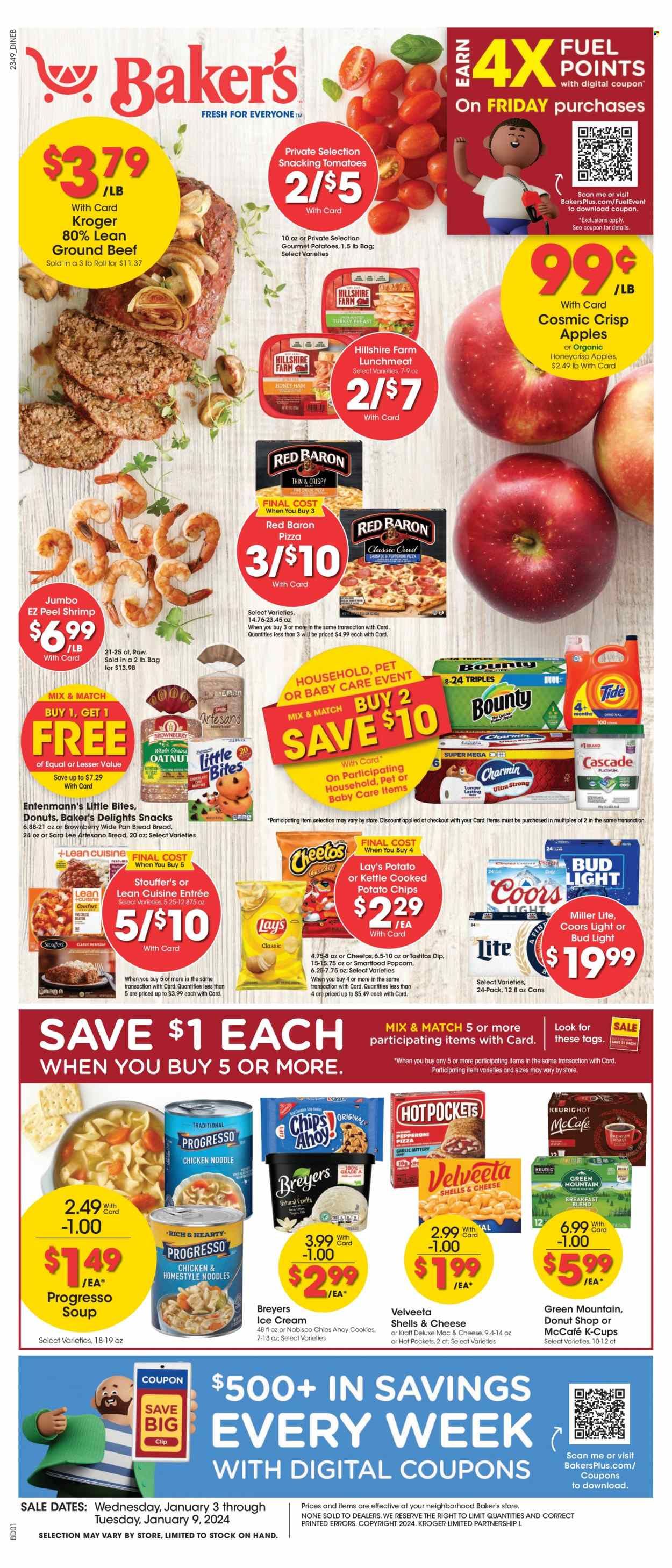 Baker's (NE) Weekly Ad Flyer Specials January 3 to January 9, 2024