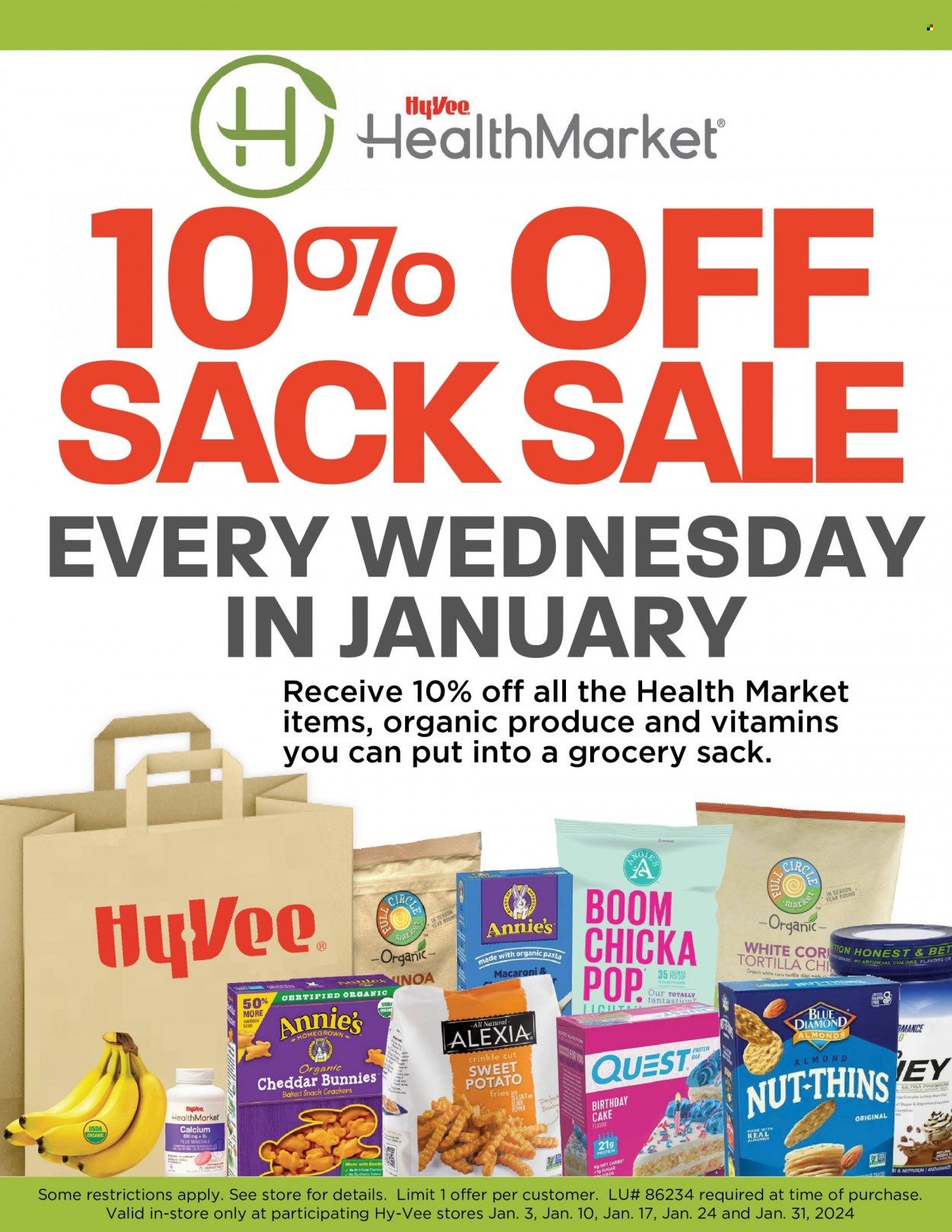 Hy-Vee (IA, IL, KS, MO) Weekly Ad Flyer Specials January 1 to January 31, 2024