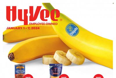 Hy-Vee (IA, IL, MN, MO, SD) Weekly Ad Flyer Specials January 1 to January 7, 2024