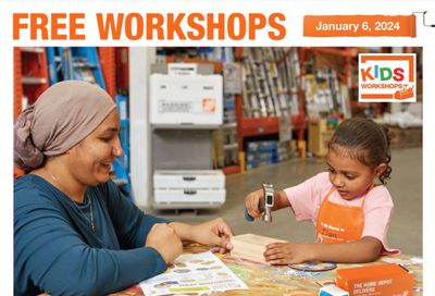 The Home Depot Weekly Ad Flyer Specials January 1 to January 6, 2024