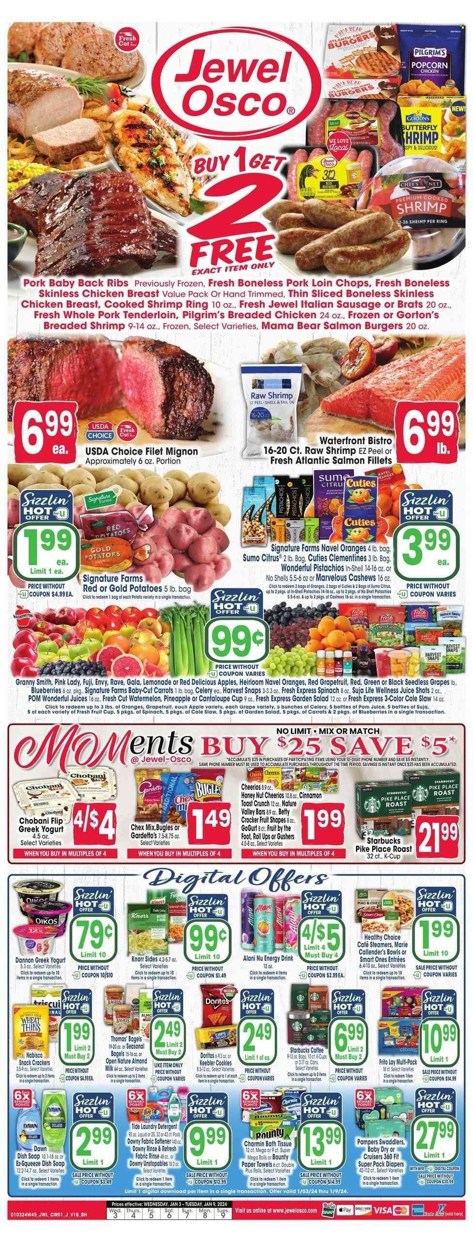 Jewel Osco (IL) Weekly Ad Flyer Specials January 3 to January 9, 2024