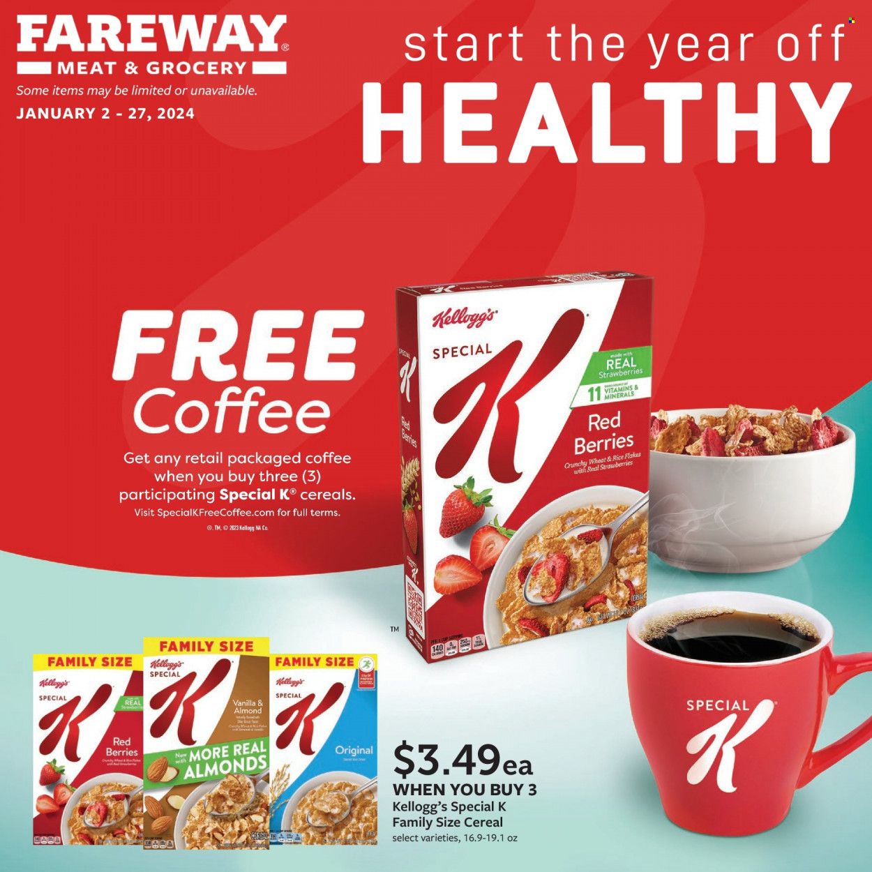Fareway (IA) Weekly Ad Flyer Specials January 2 to January 27, 2024