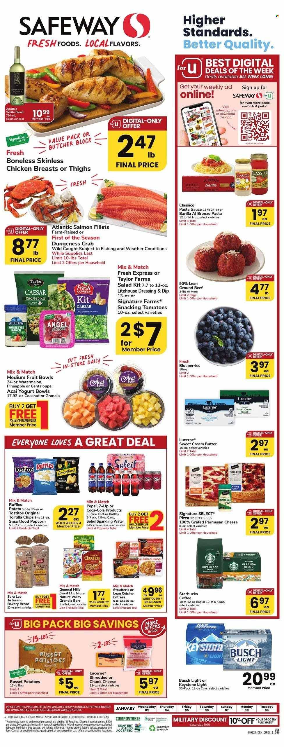 Safeway (NE) Weekly Ad Flyer Specials January 3 to January 9, 2024