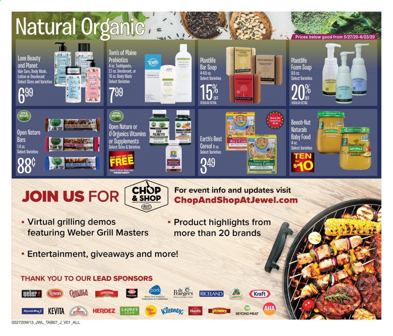 Jewel Osco Weekly Ad & Flyer May 27 to June 16