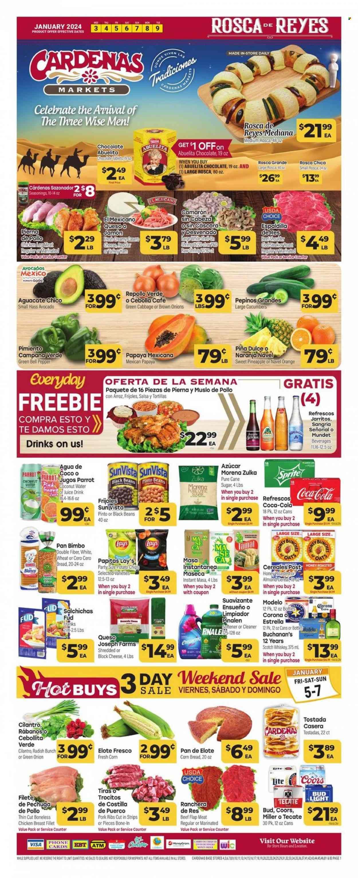 Cardenas (CA, NV) Weekly Ad Flyer Specials January 3 to January 9, 2024
