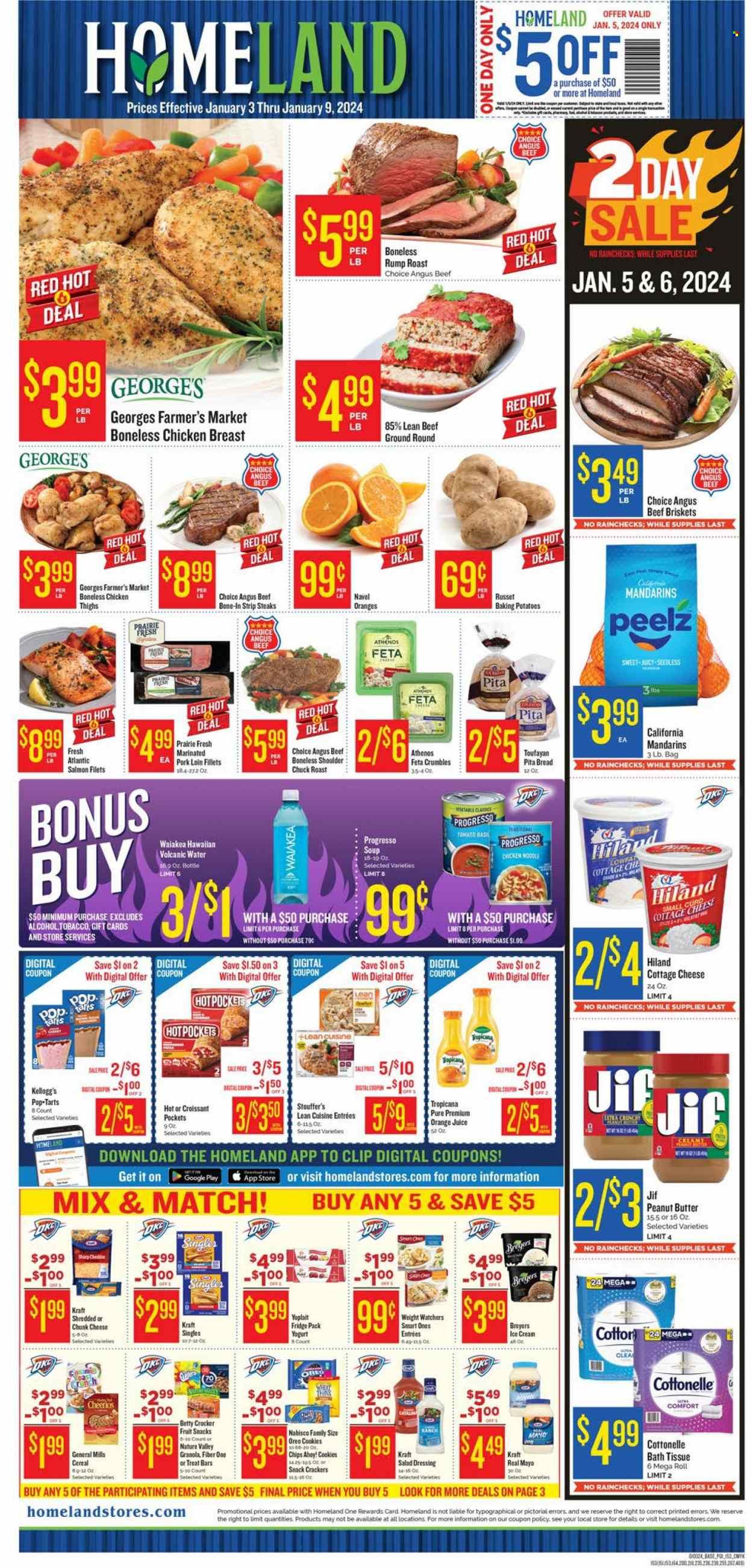 Homeland (OK, TX) Weekly Ad Flyer Specials January 3 to January 9, 2024