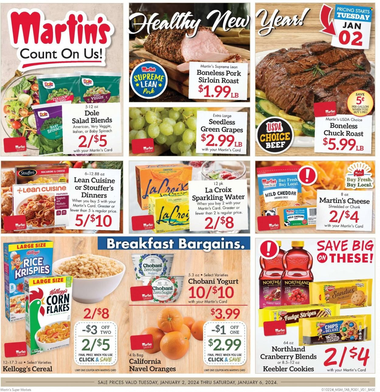 Martin’s (IN, MI) Weekly Ad Flyer Specials January 2 to January 6, 2024