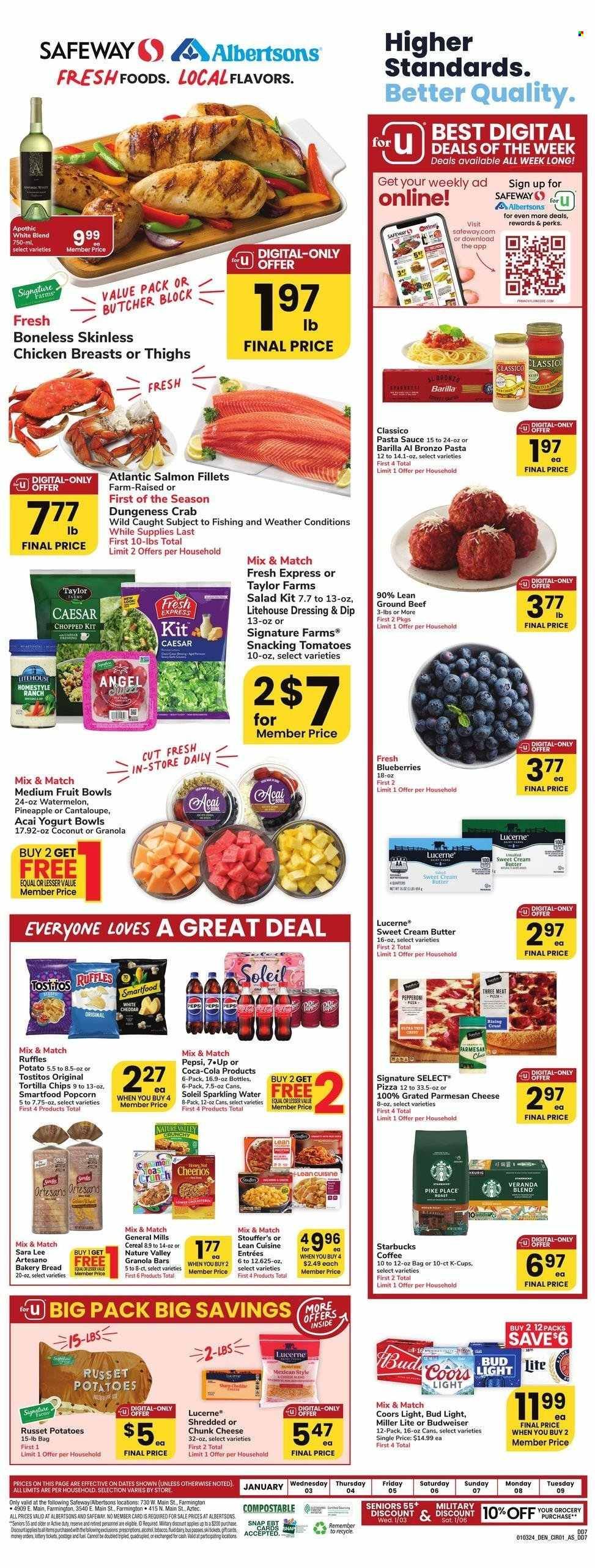 Safeway (NM) Weekly Ad Flyer Specials January 3 to January 9, 2024