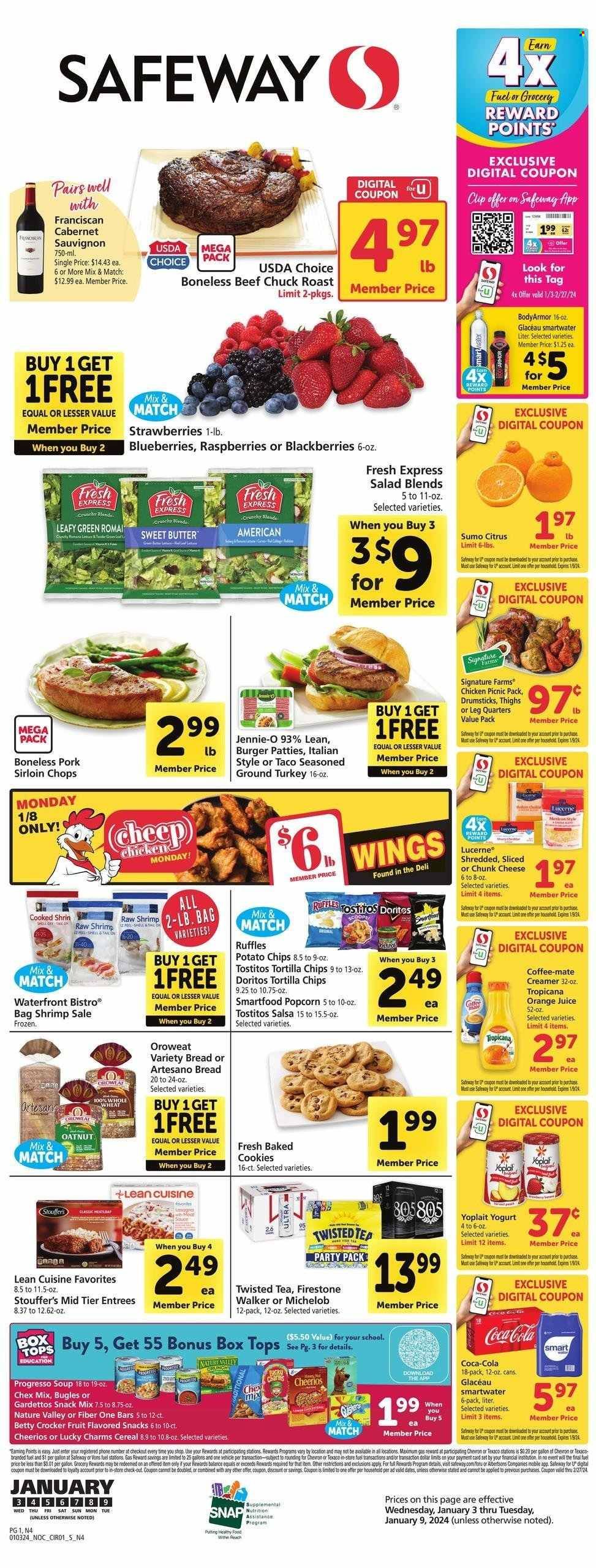 Safeway (NV) Weekly Ad Flyer Specials January 3 to January 9, 2024
