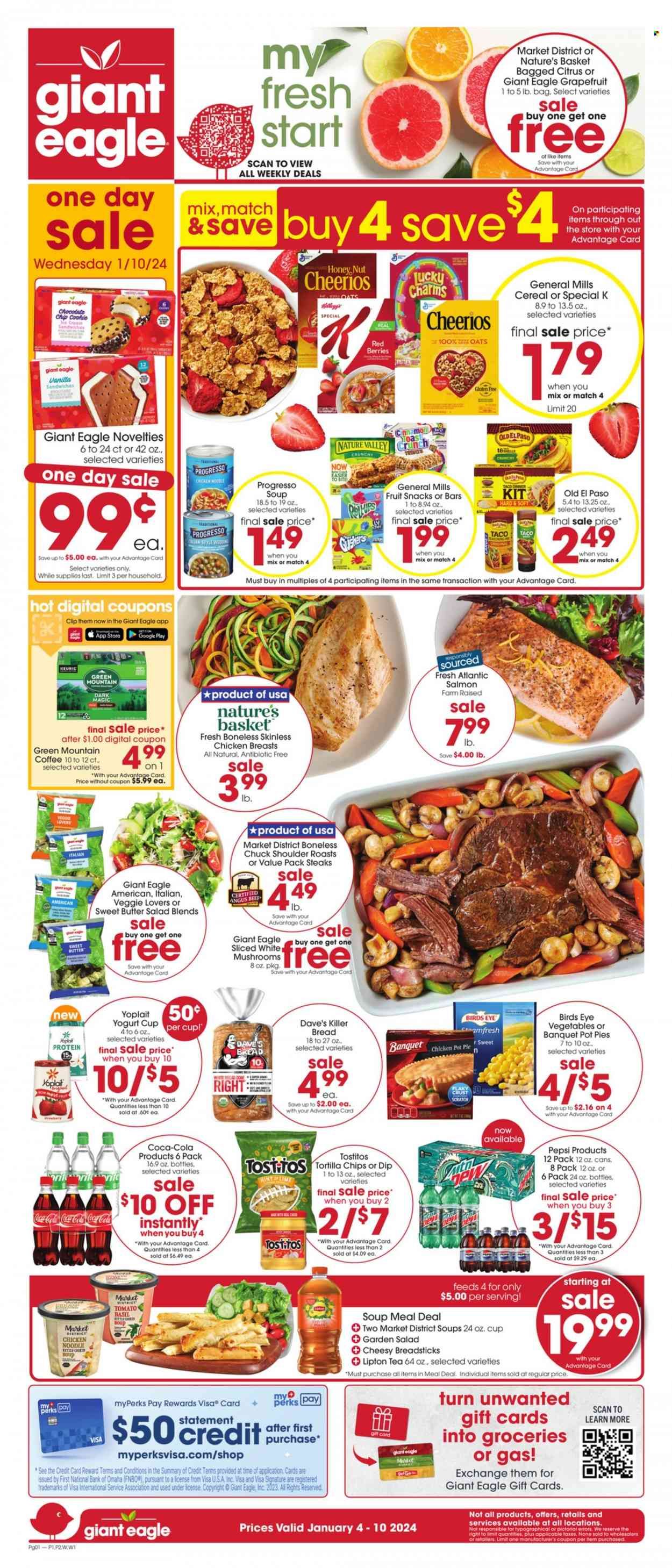Giant Eagle (WV) Weekly Ad Flyer Specials January 4 to January 10, 2024