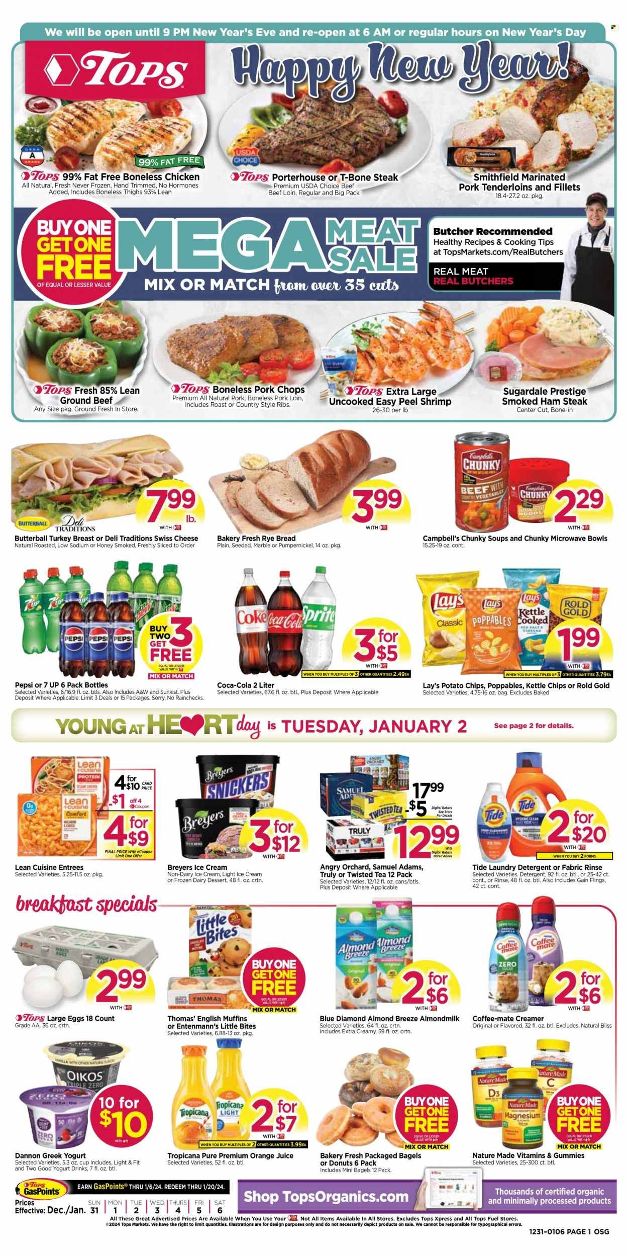 Tops Weekly Ad Flyer Specials December 31 to January 6, 2024