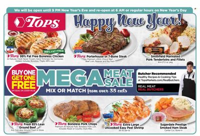 Tops Weekly Ad Flyer Specials December 31 to January 6, 2024