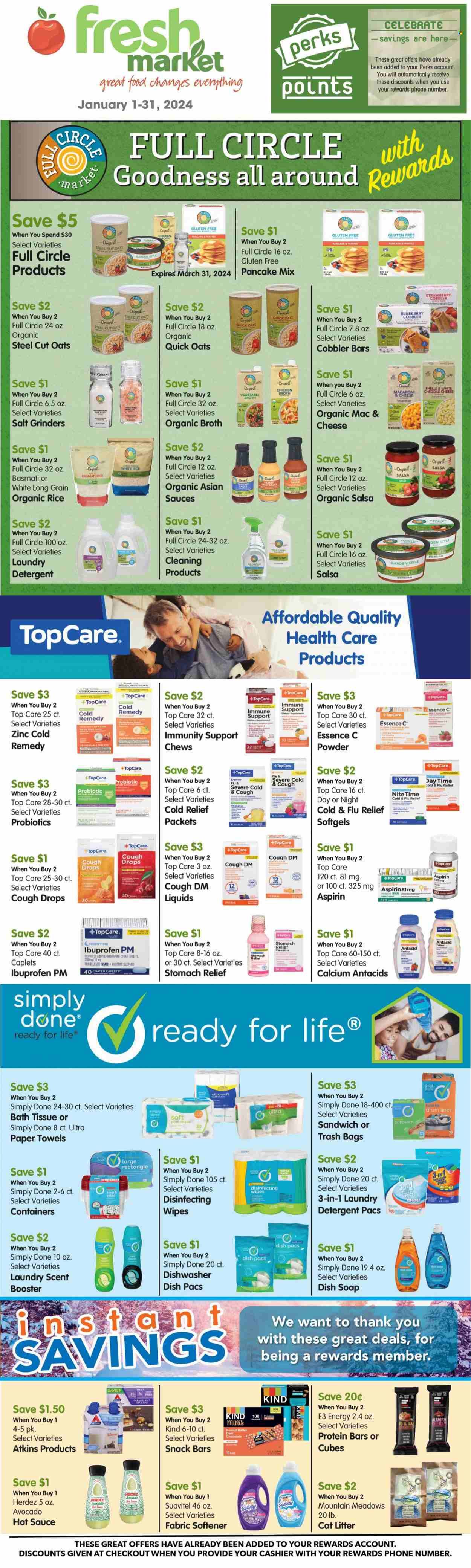 Fresh Market (UT) Weekly Ad Flyer Specials January 1 to January 31, 2024