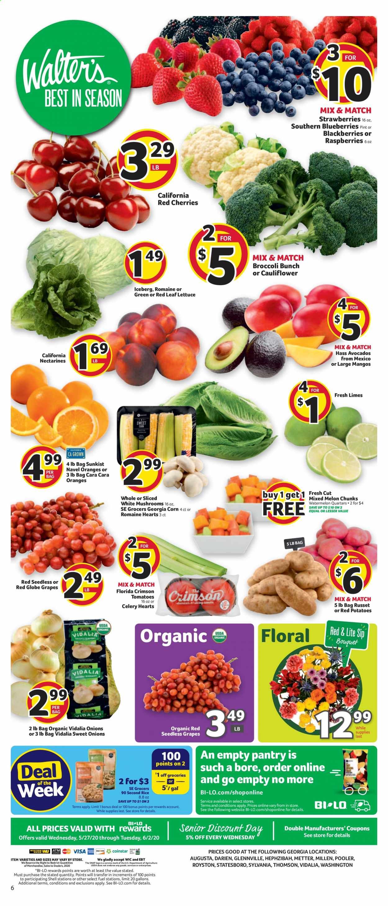 BI-LO Weekly Ad & Flyer May 27 to June 2