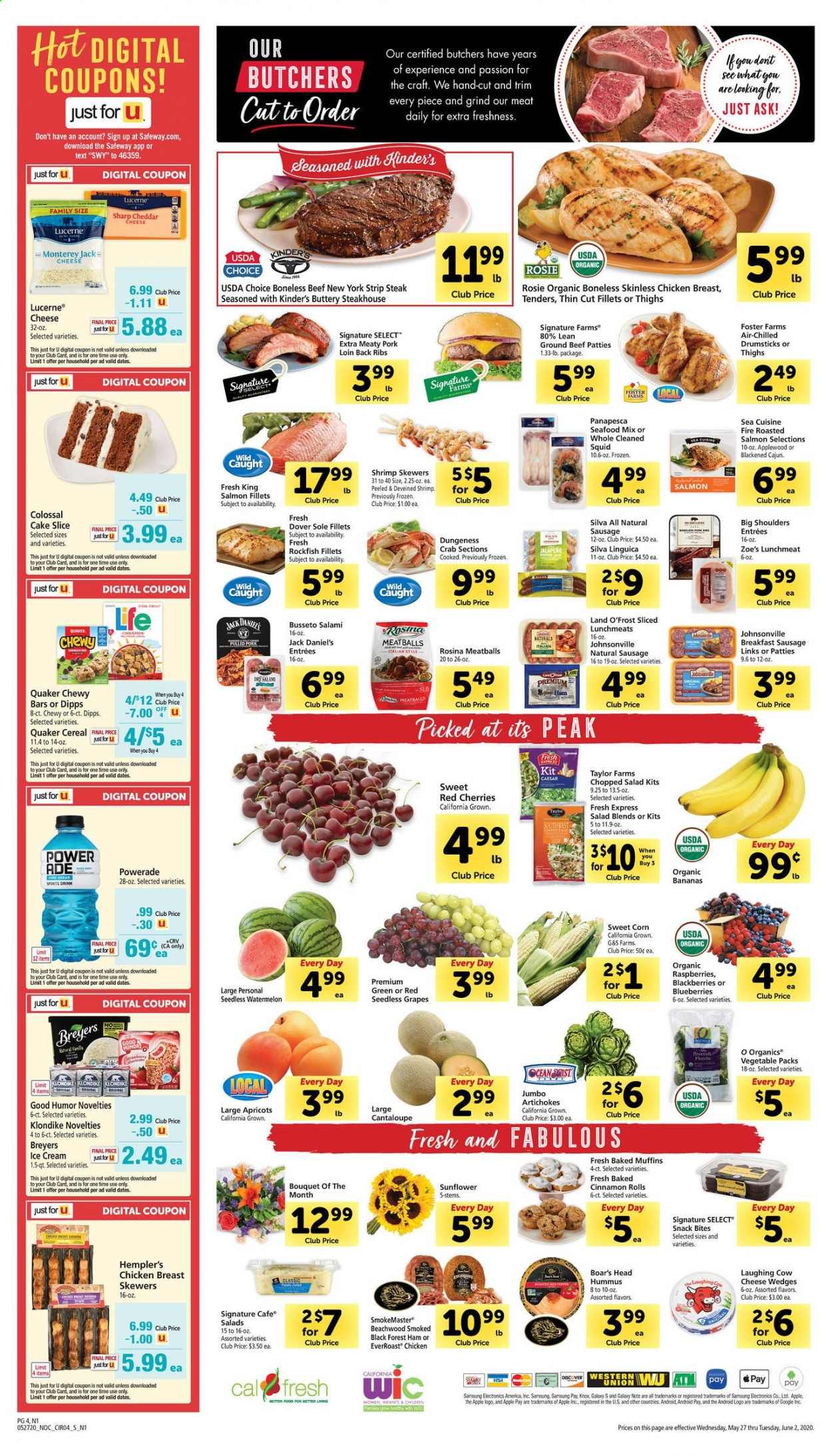 Safeway Weekly Ad & Flyer May 27 to June 2