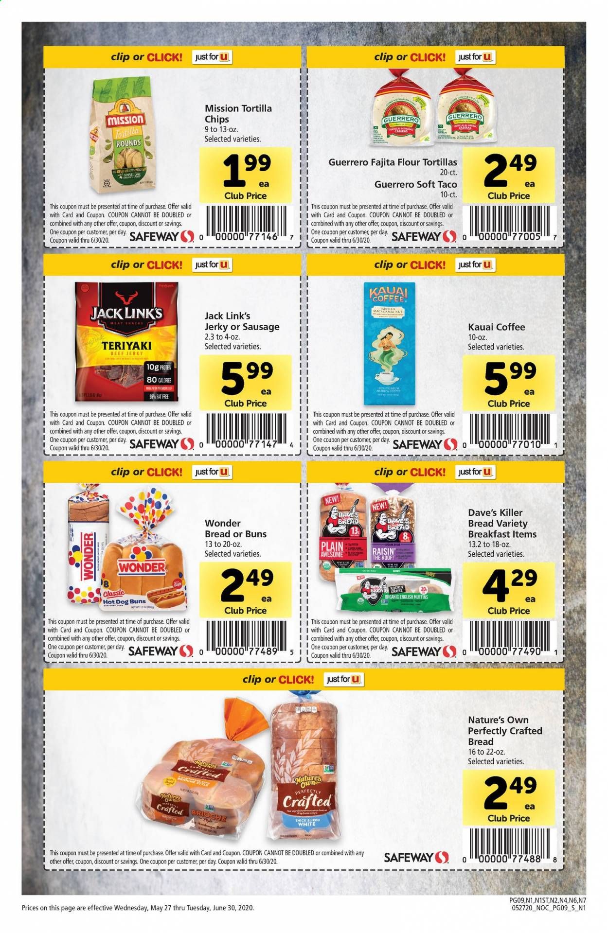 Safeway Weekly Ad & Flyer May 27 to June 30
