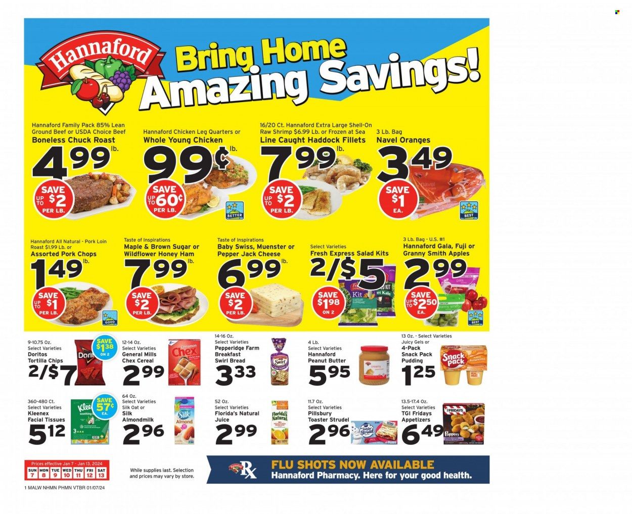 Hannaford (MA) Weekly Ad Flyer Specials January 7 to January 13, 2024