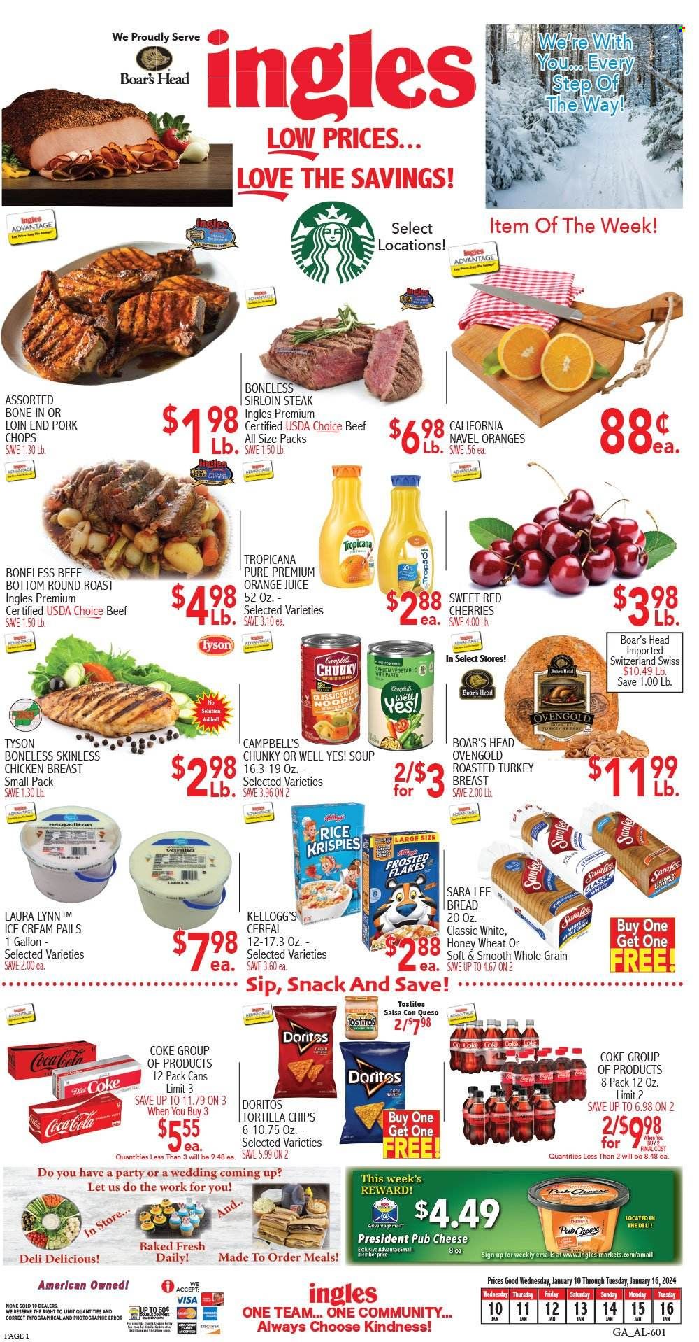 Ingles (GA, NC, SC, TN) Weekly Ad Flyer Specials January 10 to January 16, 2024