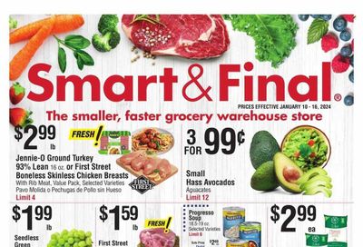 Smart & Final (AZ) Weekly Ad Flyer Specials January 10 to January 16, 2024