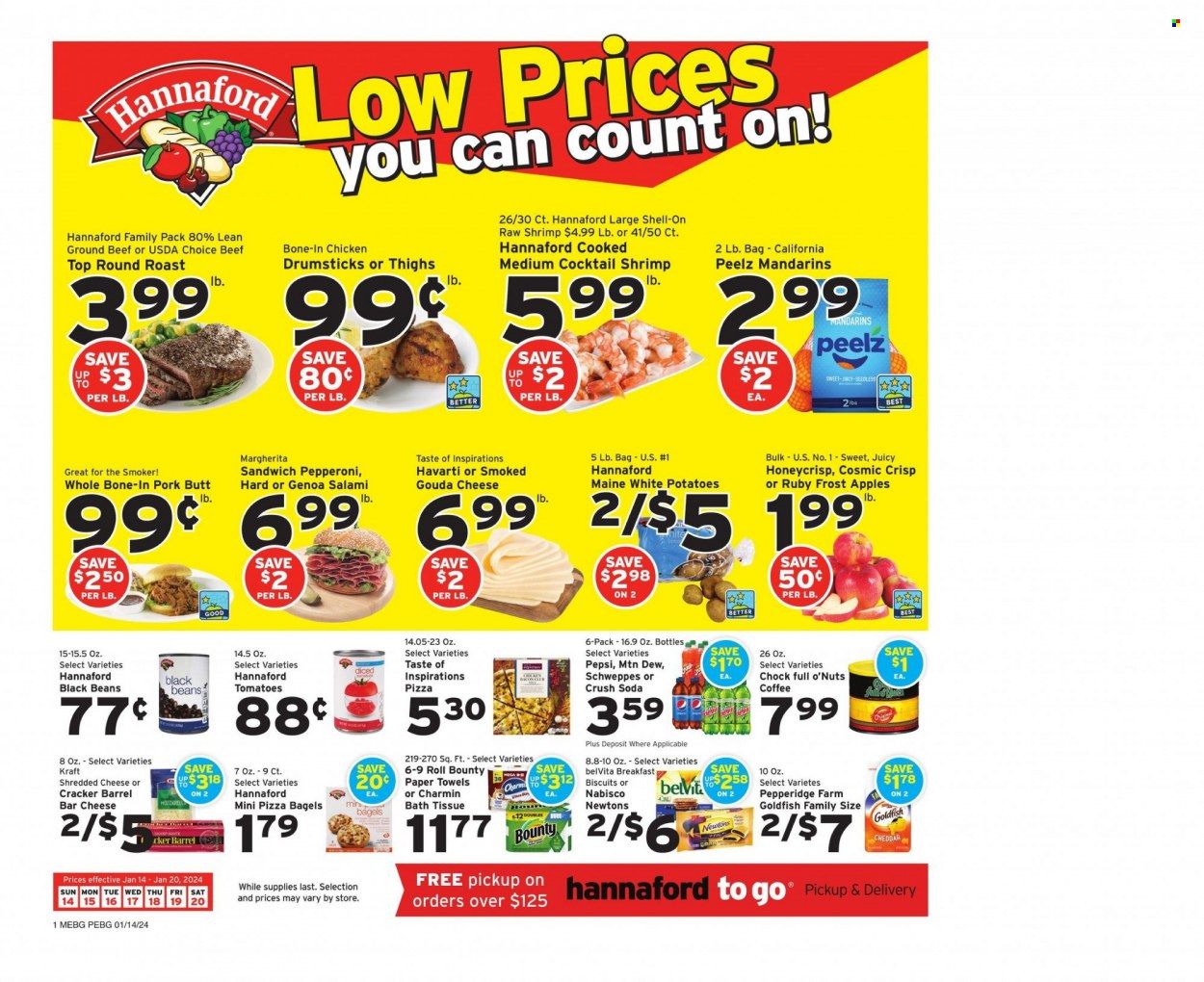 Hannaford (ME) Weekly Ad Flyer Specials January 14 to January 20, 2024