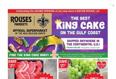 Rouses Markets (LA) Weekly Ad Flyer Specials January 10 to January 17, 2024