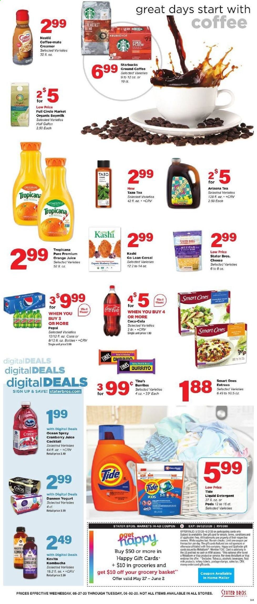 Stater Bros. Weekly Ad & Flyer May 27 to June 2