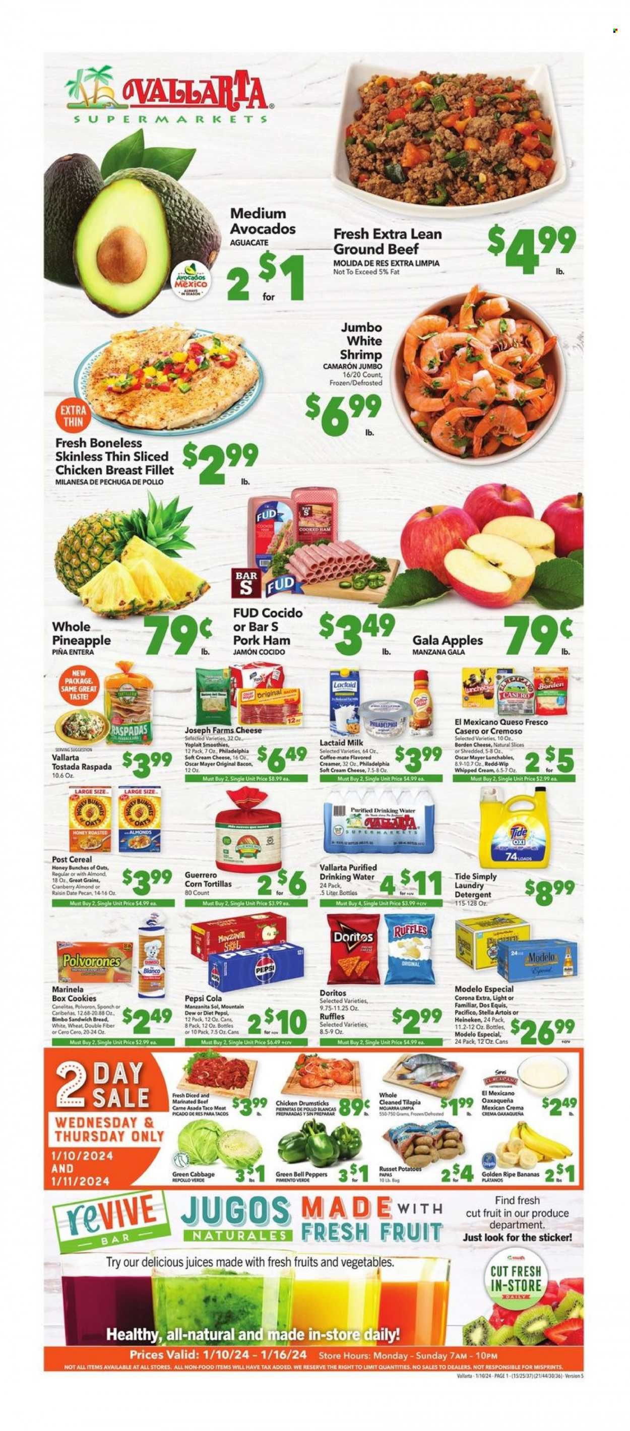Vallarta (CA) Weekly Ad Flyer Specials January 10 to January 16, 2024