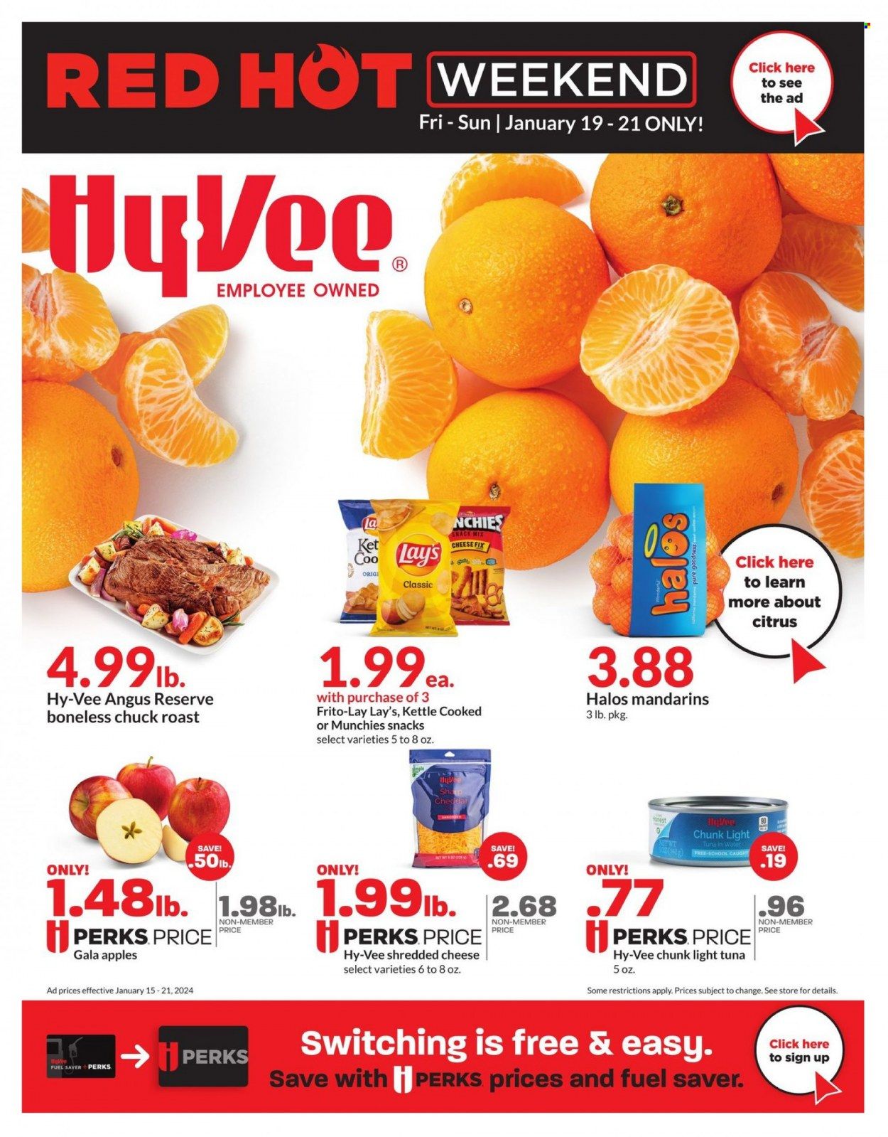 Hy-Vee (IA, IL, MN, MO, SD) Weekly Ad Flyer Specials January 15 to January 21, 2024