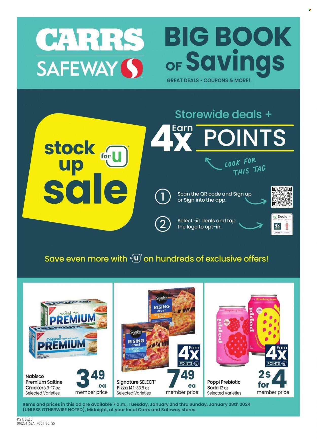 Safeway (AK) Weekly Ad Flyer Specials January 2 to January 28, 2024
