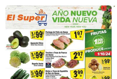 El Super (CA) Weekly Ad Flyer Specials January 10 to January 16, 2024