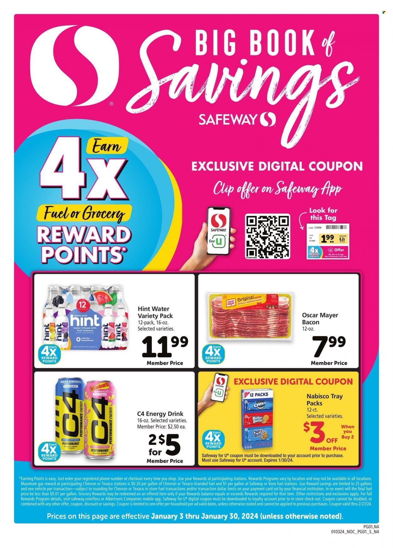 Safeway (NV) Weekly Ad Flyer Specials January 3 to January 30, 2024
