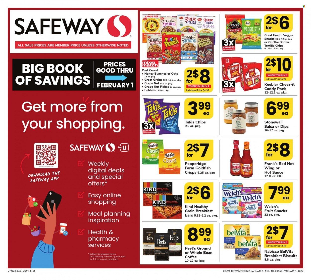 Safeway (DC) Weekly Ad Flyer Specials January 5 to February 1, 2024