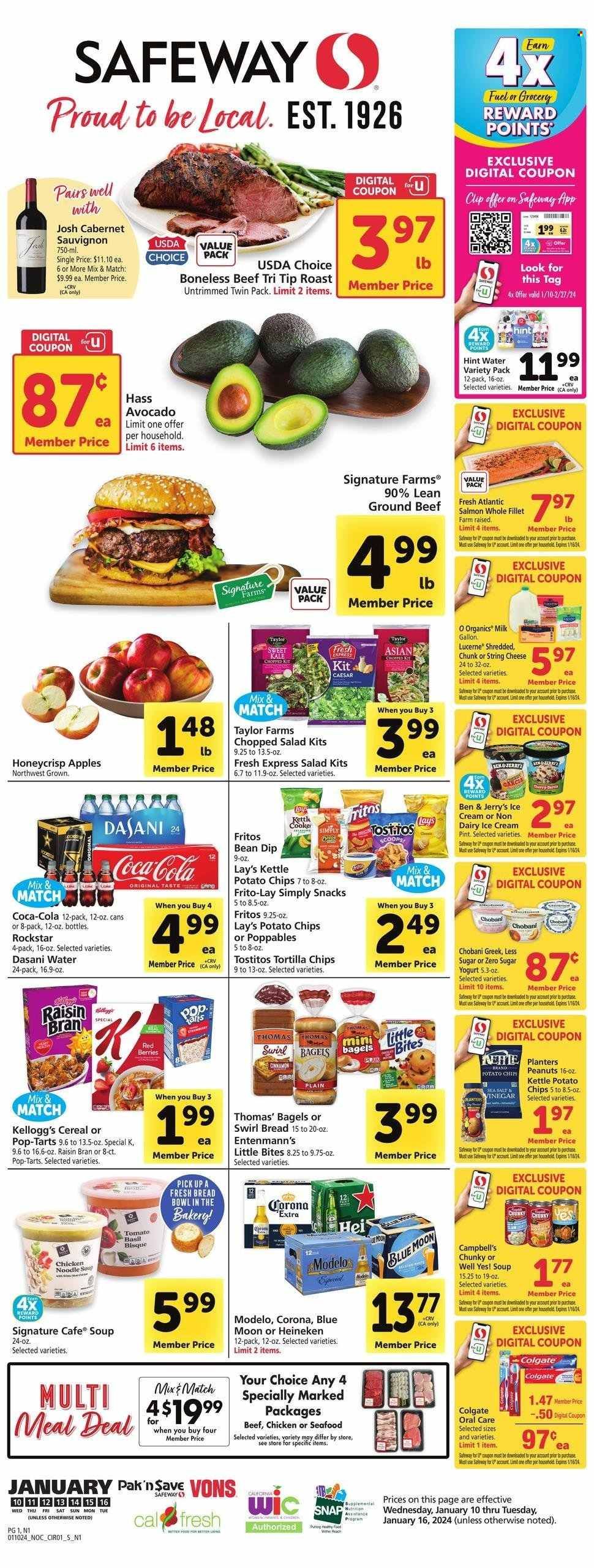 Safeway (CA) Weekly Ad Flyer Specials January 10 to January 16, 2024