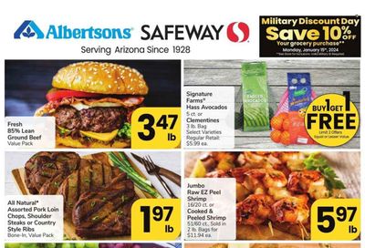 Safeway (AZ) Weekly Ad Flyer Specials January 10 to January 16, 2024