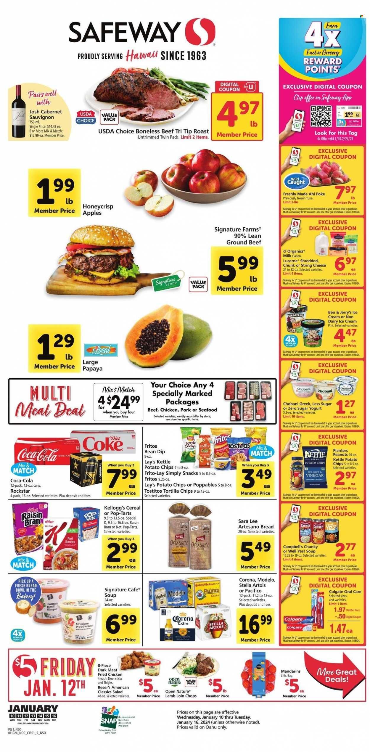 Safeway (HI) Weekly Ad Flyer Specials January 10 to January 16, 2024