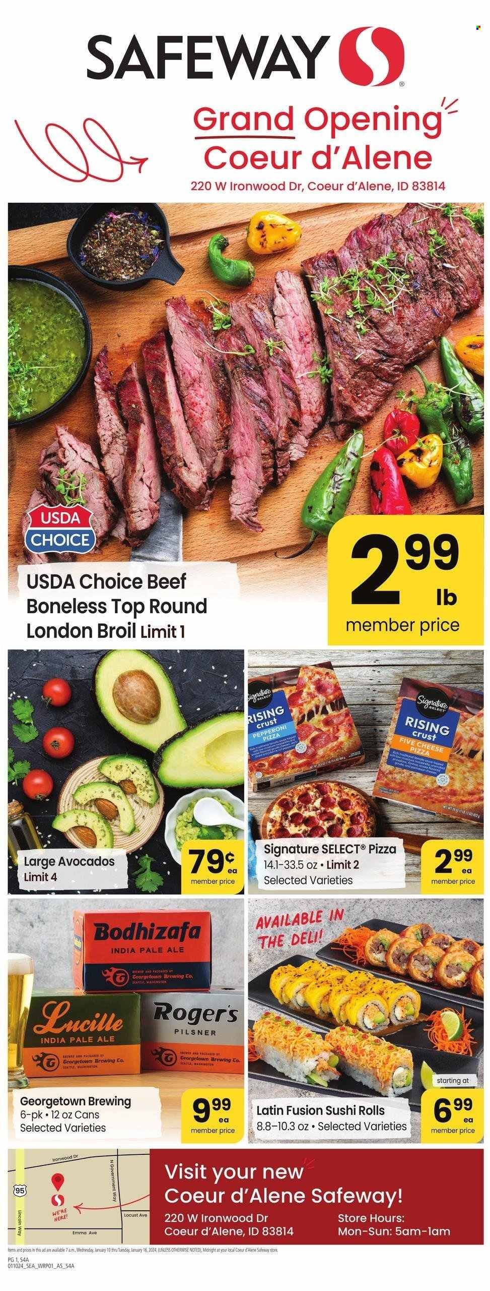 Safeway (ID) Weekly Ad Flyer Specials January 10 to January 16, 2024