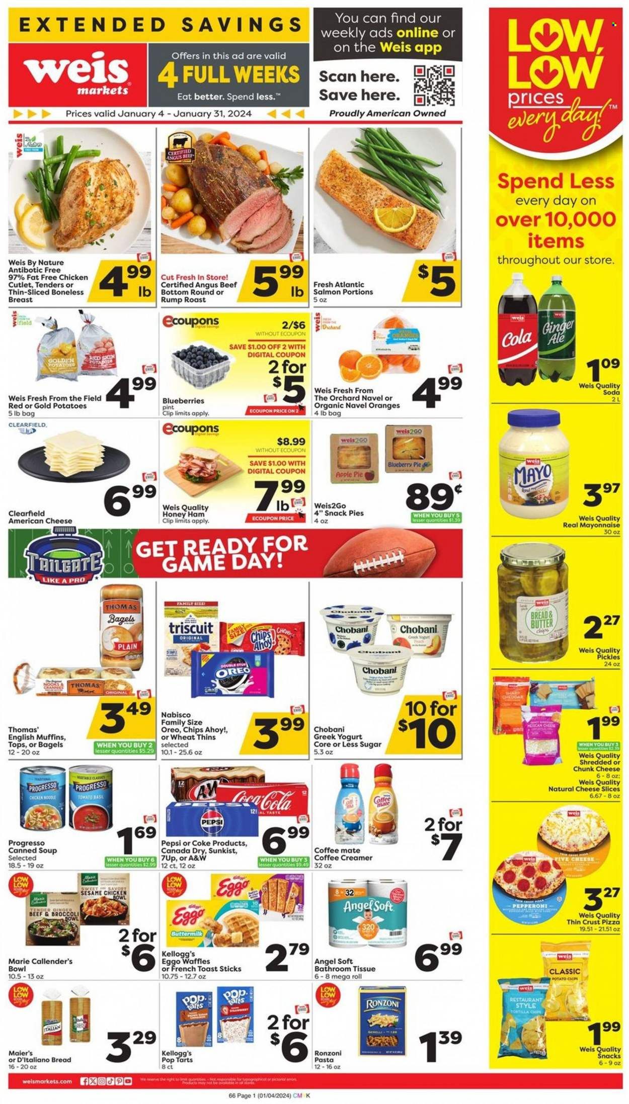 Weis (MD, NY, PA) Weekly Ad Flyer Specials January 4 to January 31, 2024