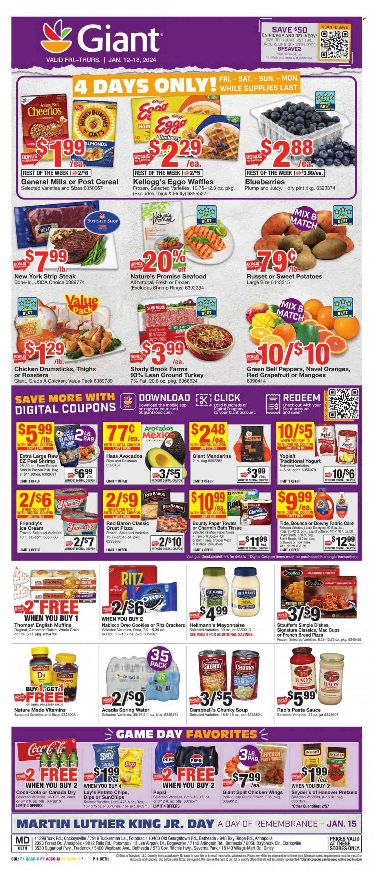 Giant Food (DE, MD, VA) Weekly Ad Flyer Specials January 12 to January 18, 2024