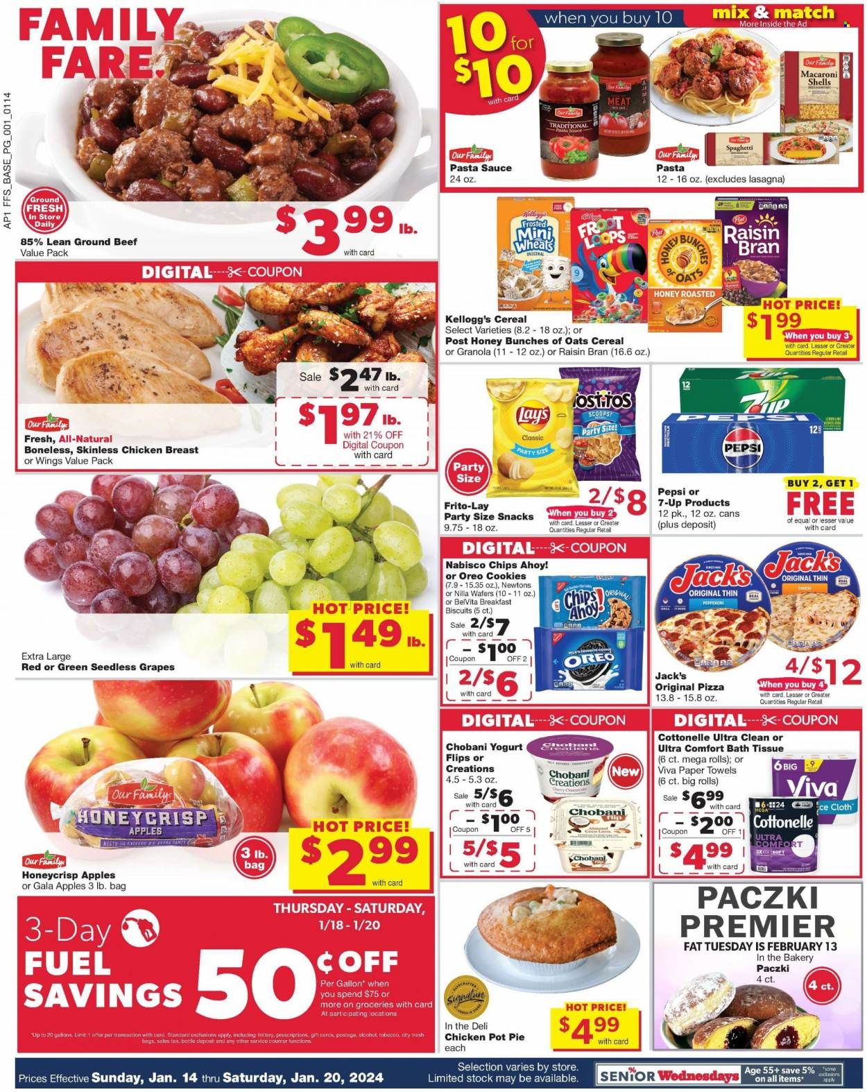 Family Fare (MI) Weekly Ad Flyer Specials January 14 to January 20, 2024