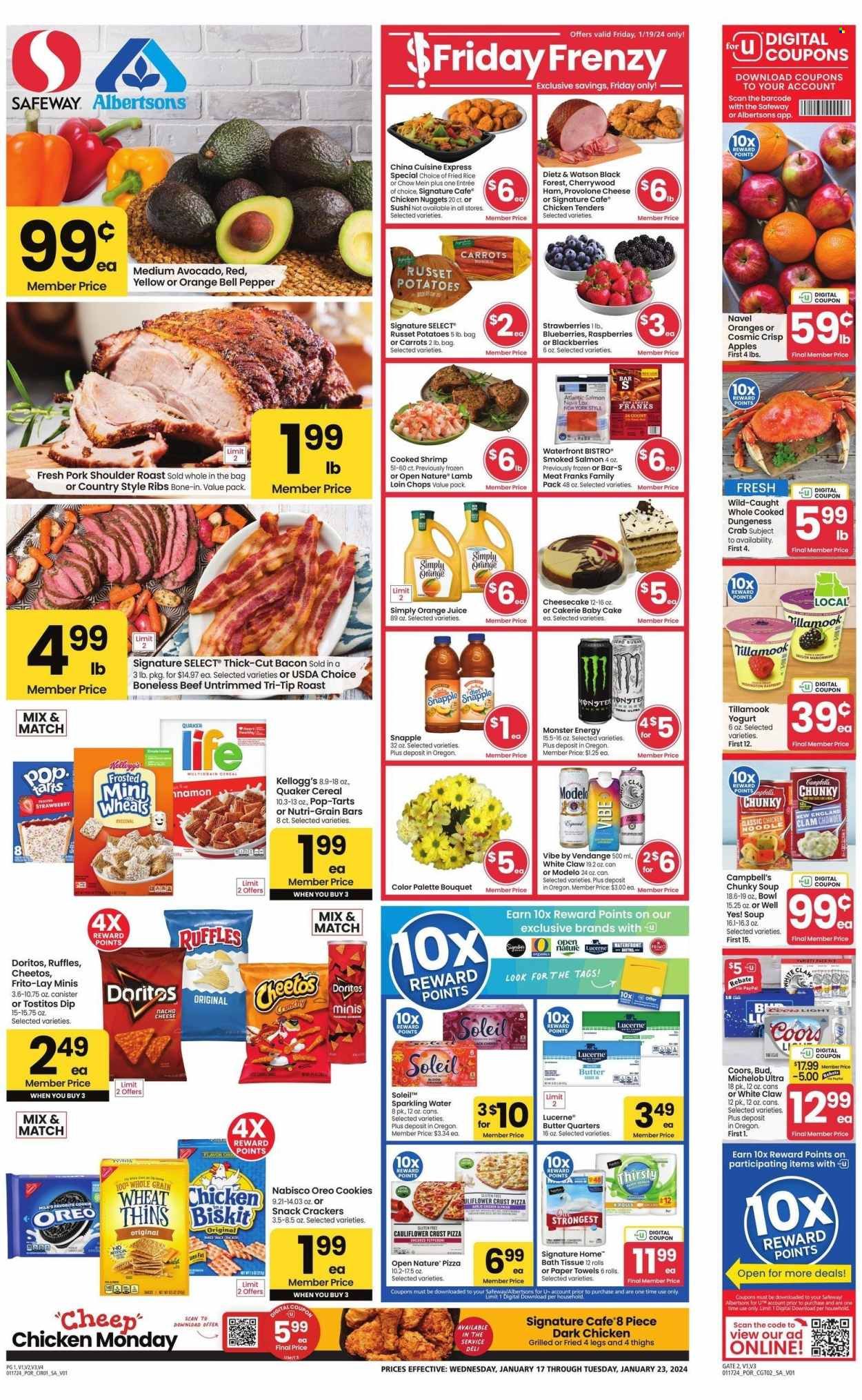 Safeway (OR) Weekly Ad Flyer Specials January 17 to January 23, 2024