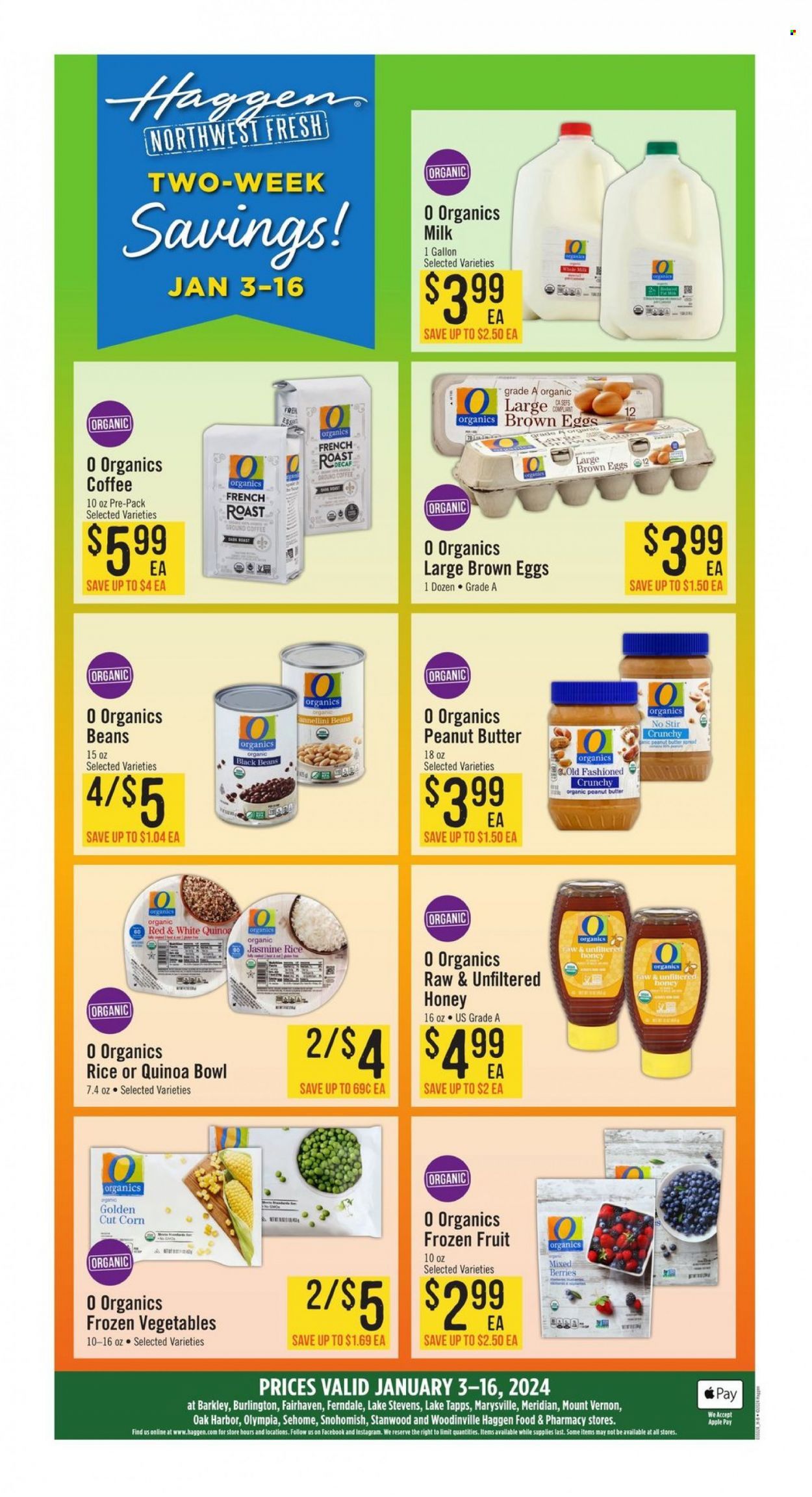 Haggen (WA) Weekly Ad Flyer Specials January 3 to January 16, 2024