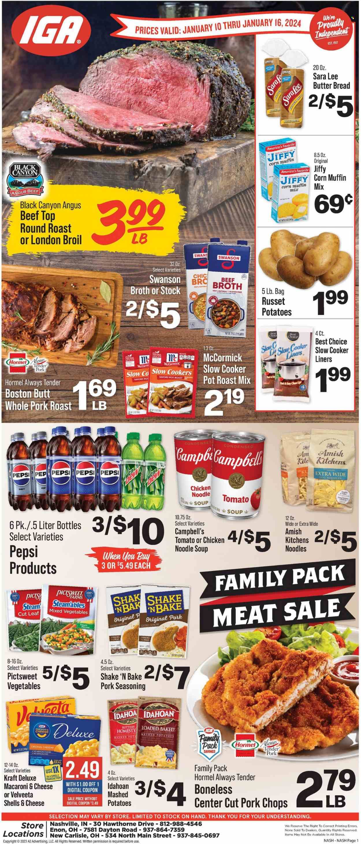 IGA (OH) Weekly Ad Flyer Specials January 10 to January 16, 2024
