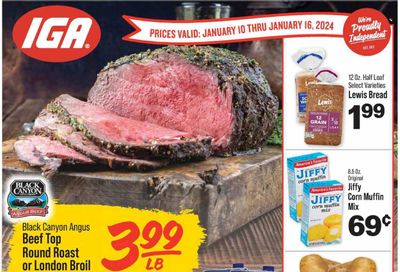 IGA (IN) Weekly Ad Flyer Specials January 10 to January 16, 2024
