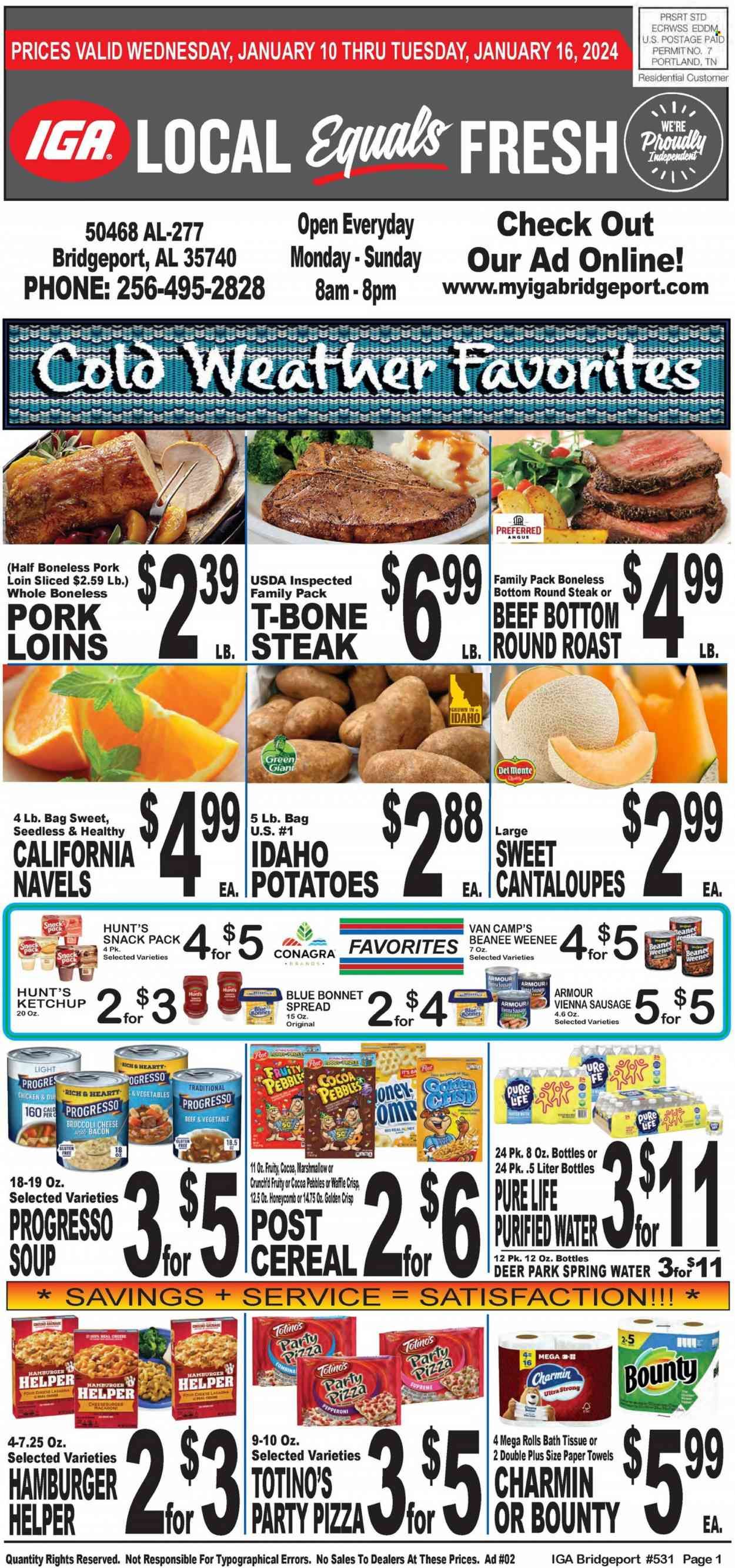IGA (50) Weekly Ad Flyer Specials January 10 to January 16, 2024