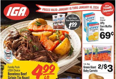 IGA (AL) Weekly Ad Flyer Specials January 10 to January 16, 2024
